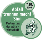 Informationsplakate "Abfall trennen macht Sinn" 