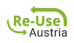 Das Bild zeigt das Logo von Re-Use Austria.